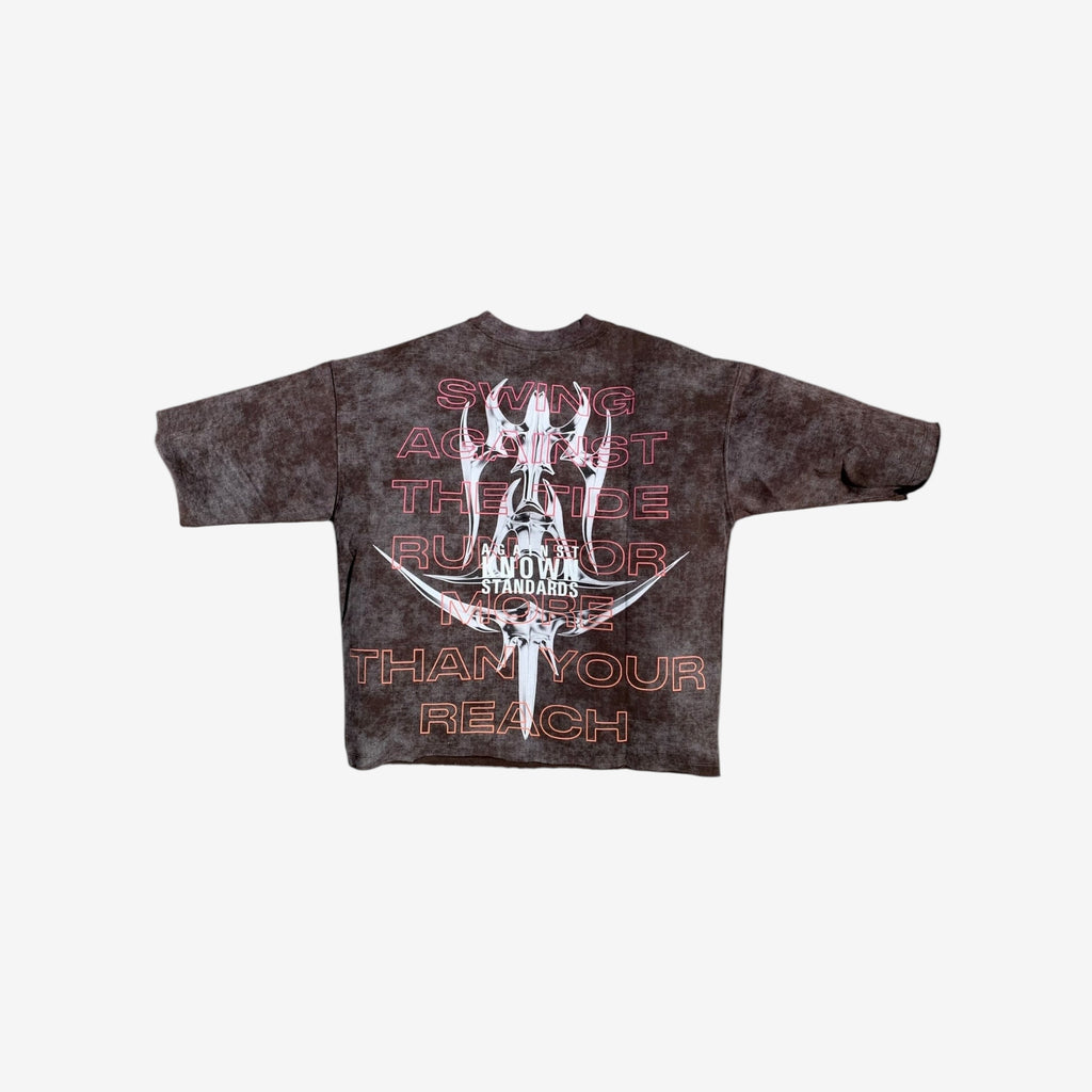 Keep Swinging 330GSM Cropped French Terry Shirt