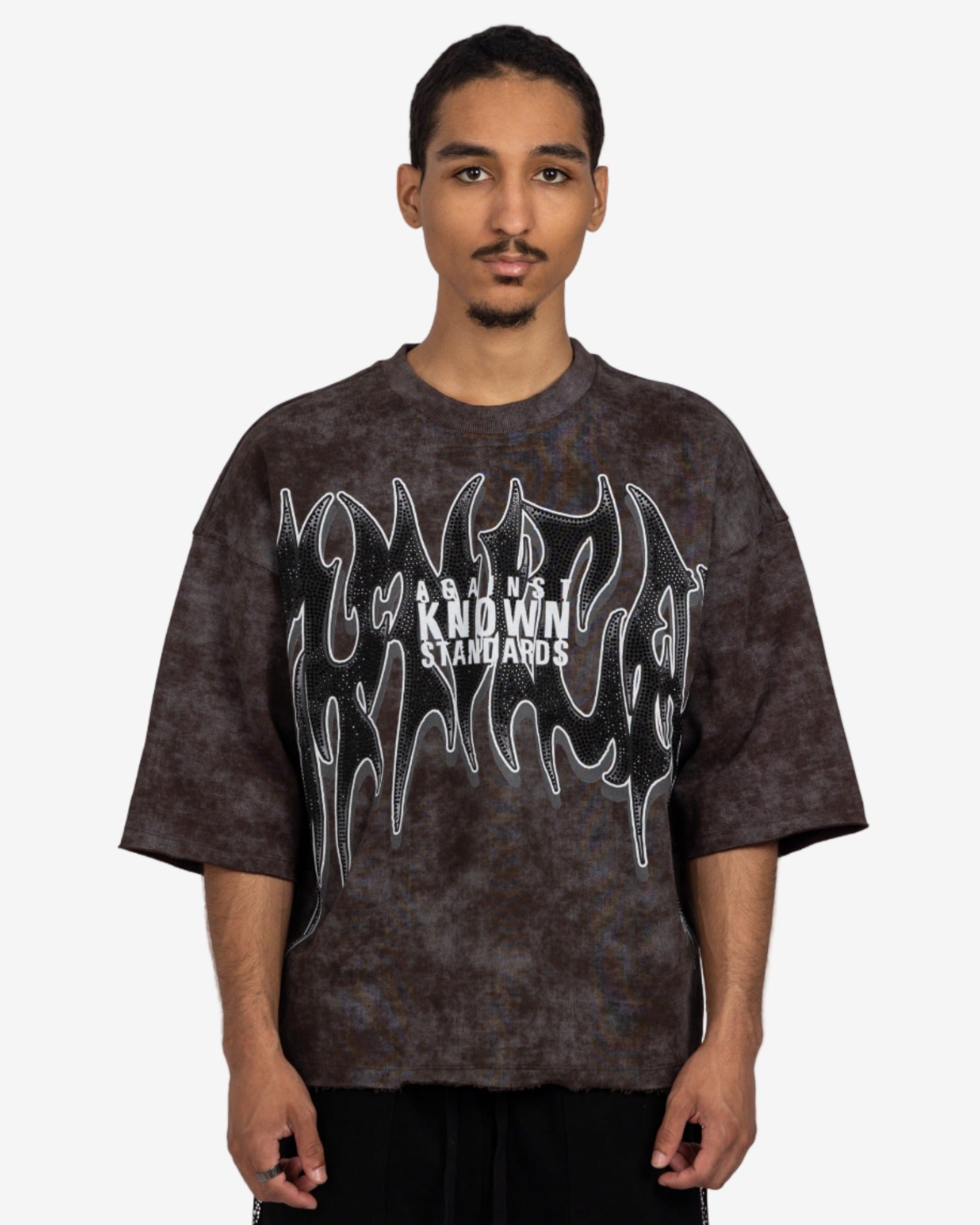 Mask Off 330GSM Cropped French Terry Shirt