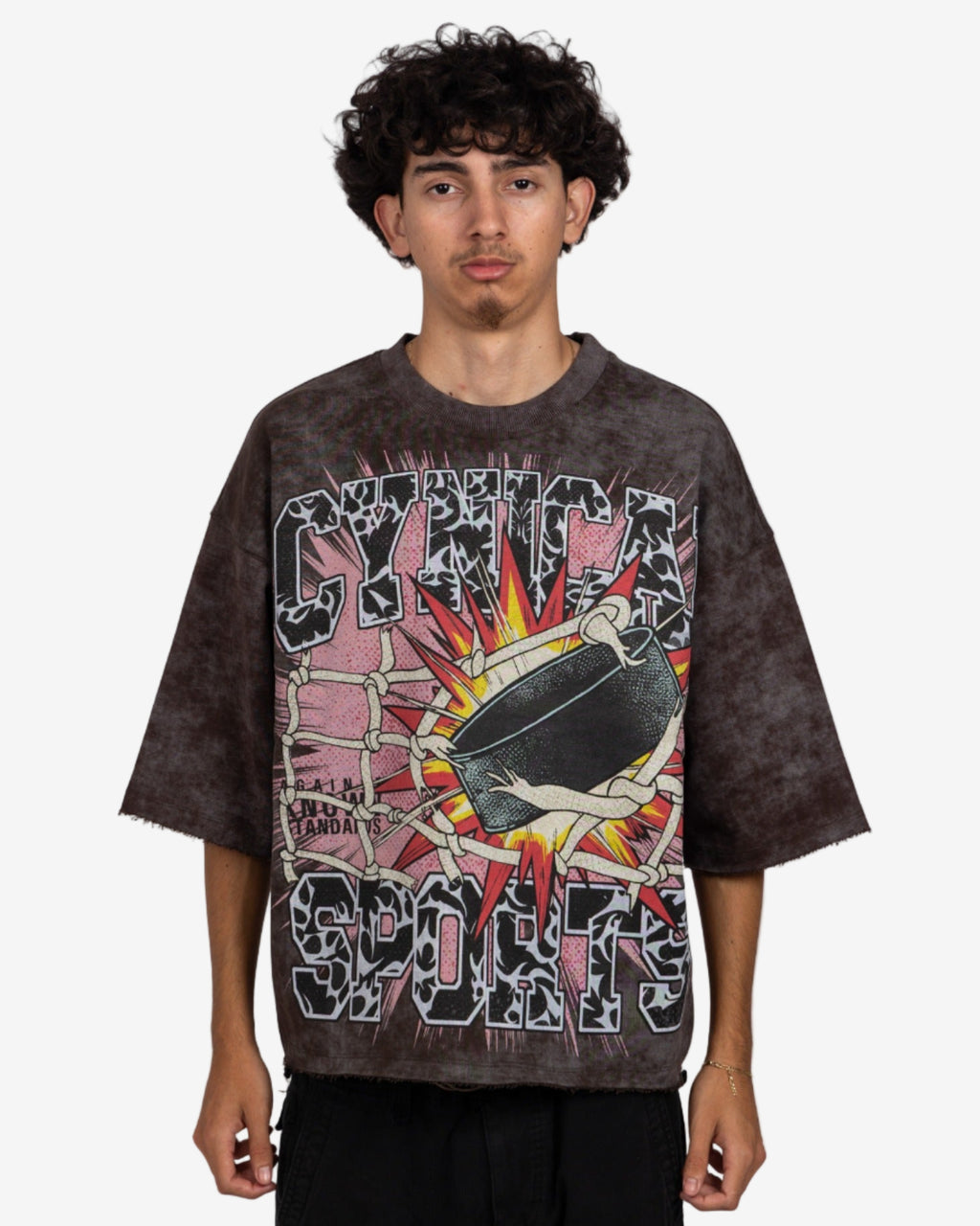 Overpower 330gsm French Terry Cropped Shirt