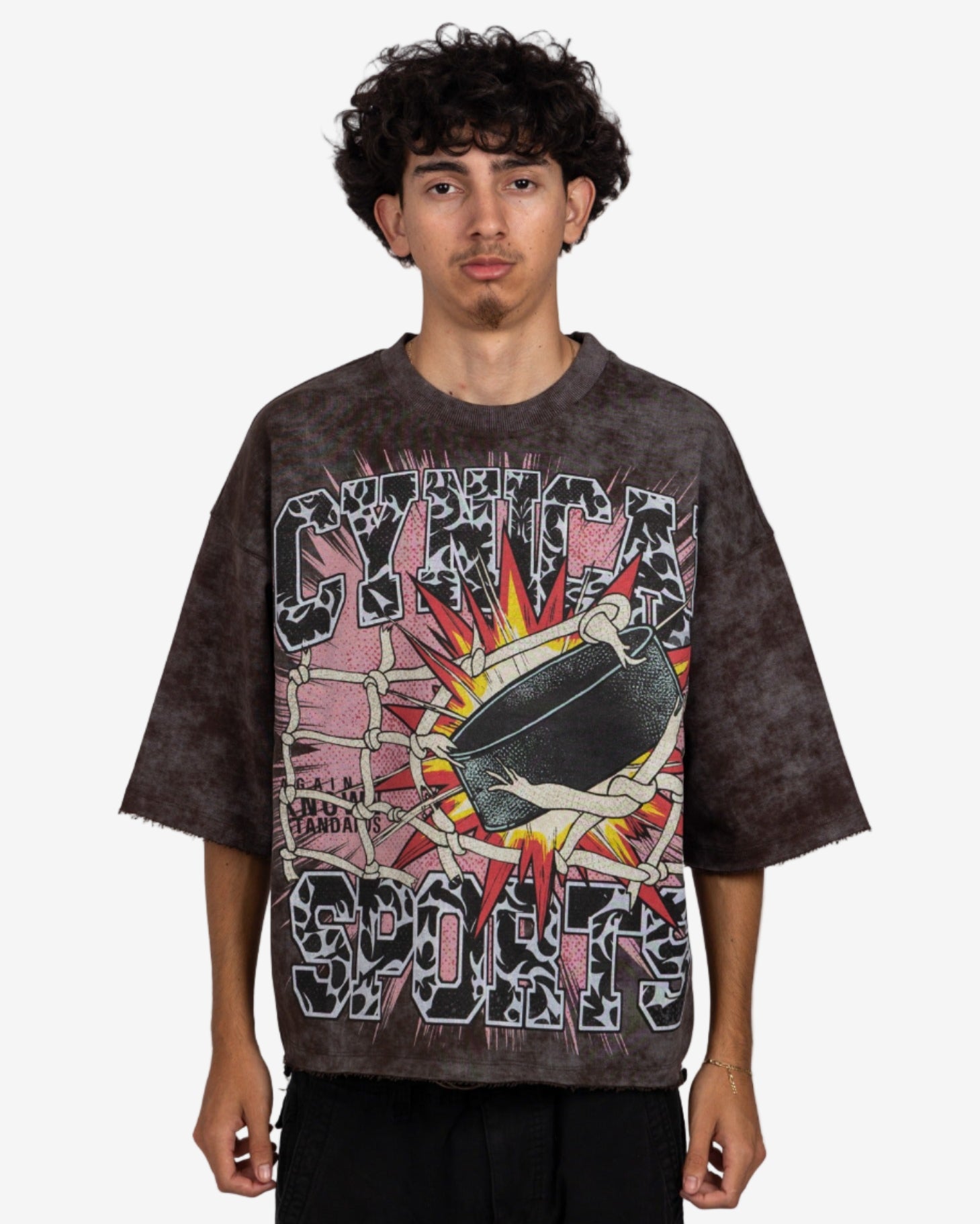 Overpower 330gsm French Terry Cropped Shirt