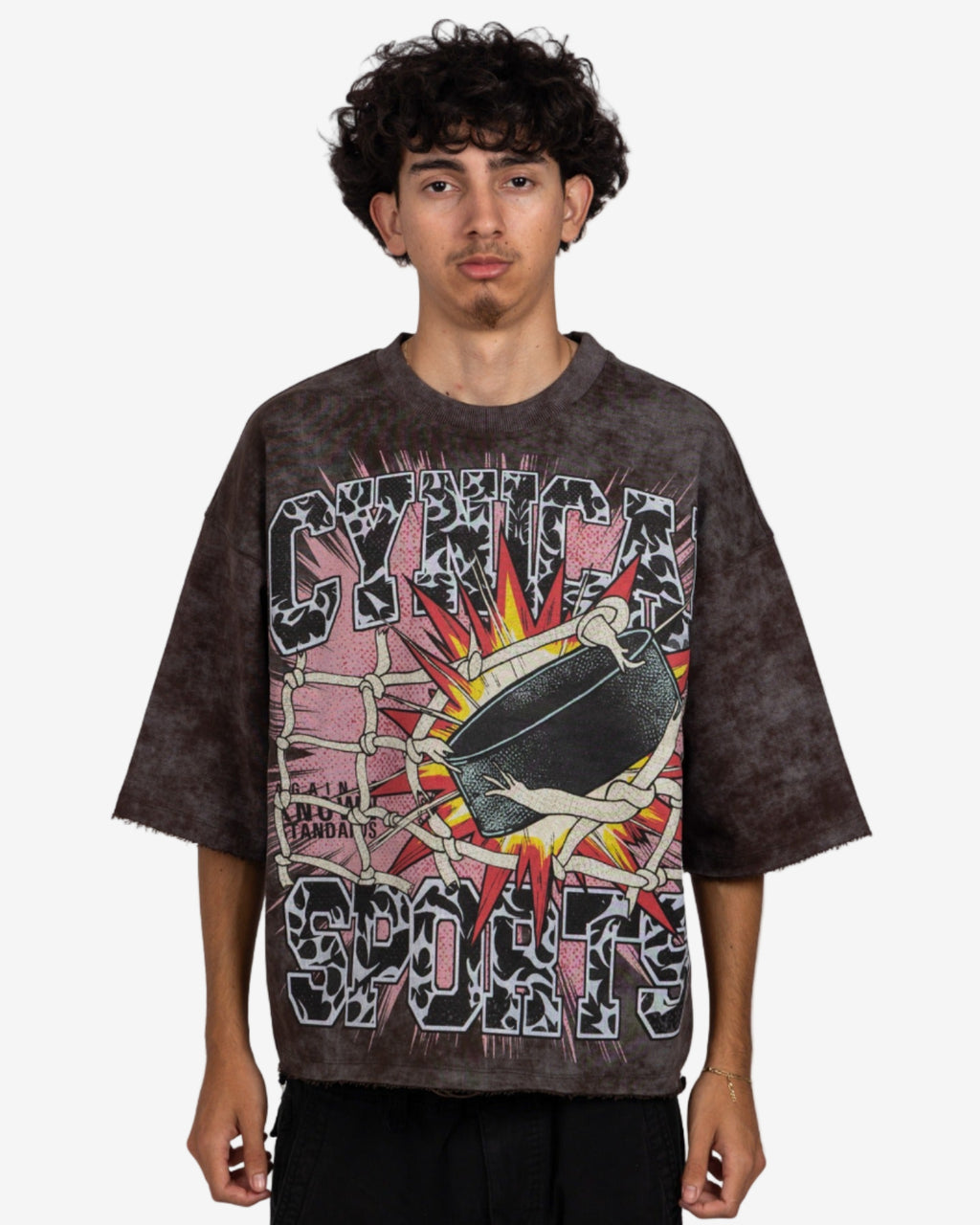 Overpower 330gsm French Terry Cropped Shirt