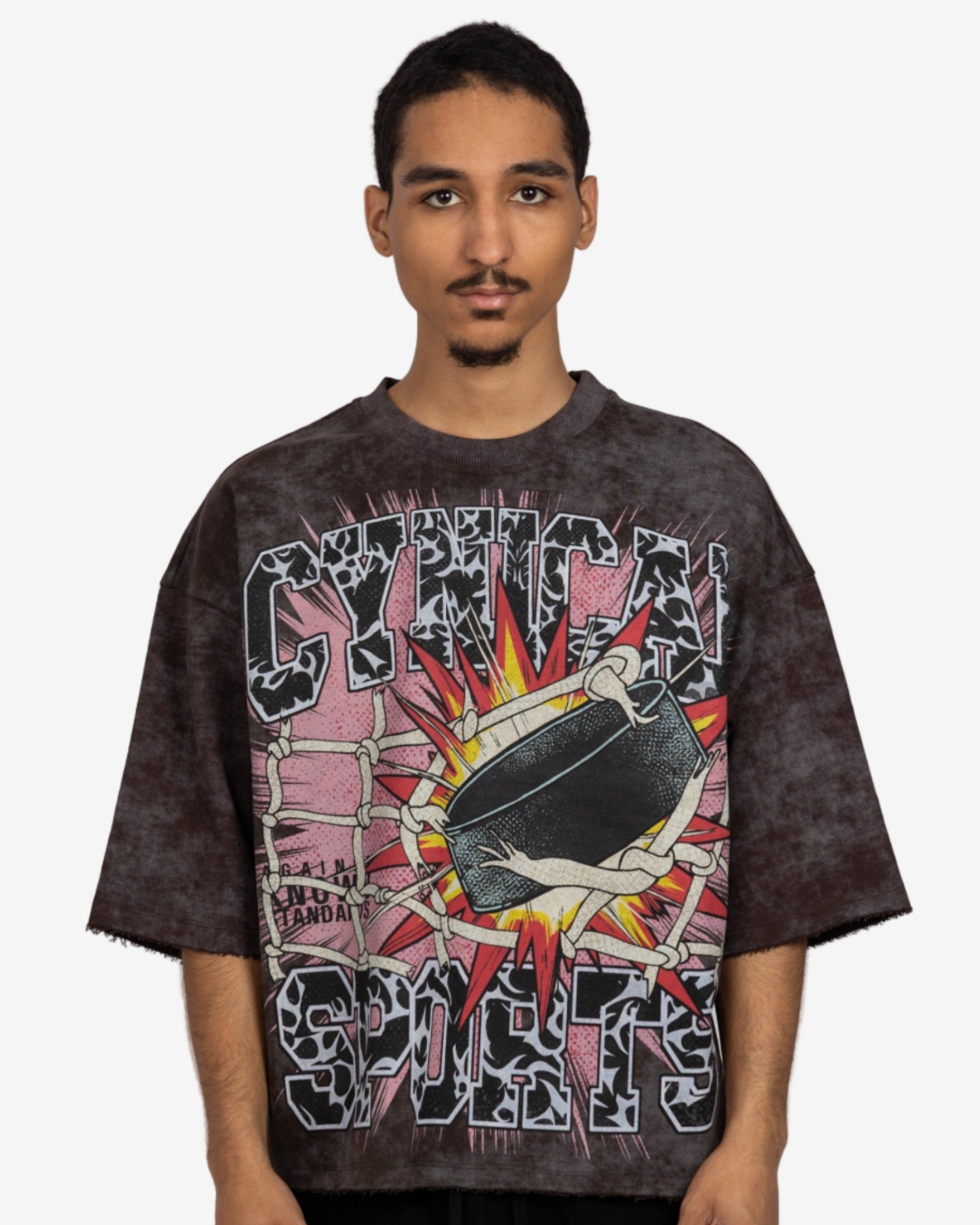 Overpower 330gsm French Terry Cropped Shirt