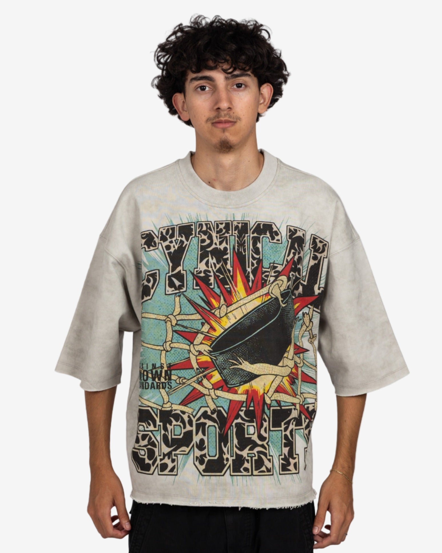 Overpower 330gsm French Terry Cropped Shirt